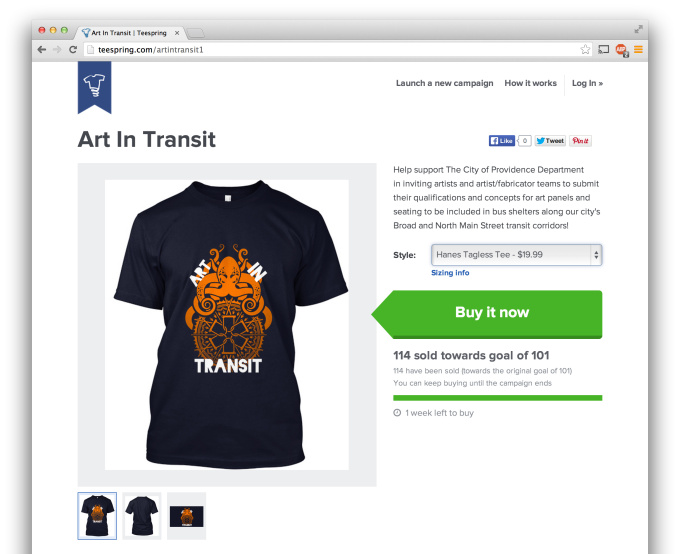 How to make money from Teespring without investing money!