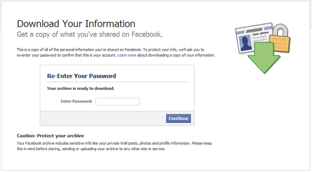 ফেসবুক ব্যাকআপ