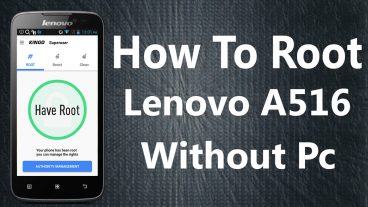 সহজেই রুট করুন আপনার Lenovo A516 মোবাইলটি