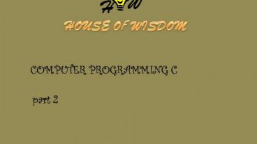 বাংলা বেসিক সি প্রোগ্রামিং টিউটোরিয়াল [পর্ব-০২] :: printf, variables and datatype