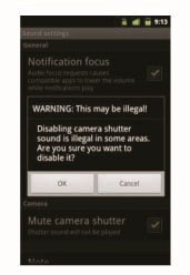 ফ্যান্ড্রয়েড [পর্ব-০১] :: কিভাবে আপনার এন্ড্রয়েড ফোনের ক্যামেরা সাটারের শব্দ বন্ধ করবেন?