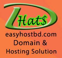 ফ্রি .কম ডোমেইন নিয়ে আপনার ওয়েব সাইট তৈরি করুন EasyHostBD.com এর সাথে। আর প্রিয়টিউনস এ লিখলে মাসে ১০ জন পুরষ্কার হিসাবে পাবে একটি .কম ডোমেইন ও ১ জিবি হোস্টিং ফ্রি