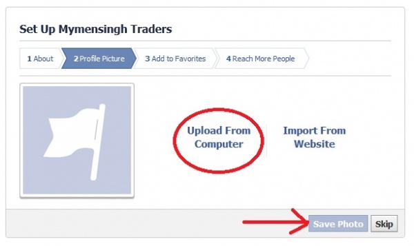 Facebook Page for business