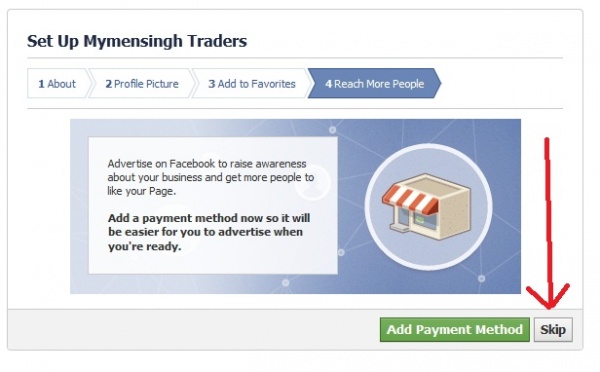 How to create facebook business page