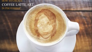 ফটোশপ দিয়ে তৈরি করুন কফি আর্ট ইফেক্ট।
