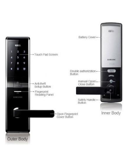 স্যামসাং এর ডিজিটাল ডোর লক!