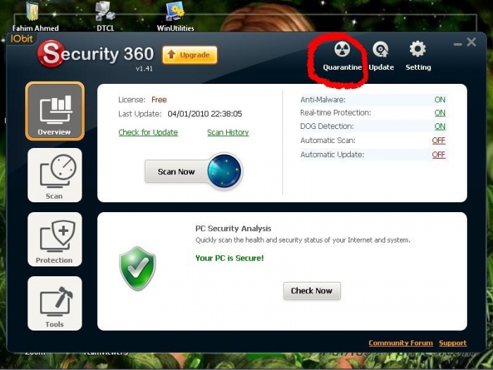 IObit-Security-360 e