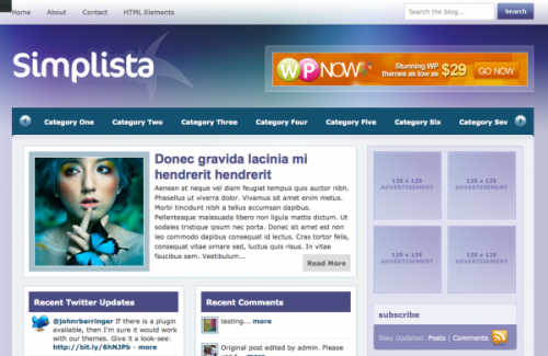 সম্পূর্ন একটি ব্লগ তৈরীর টিউটোরিয়াল (পর্ব ১৪) ২০১১ সালের কিছু ফ্রী ও ফ্রেস ওয়ার্ডপ্রেস থীম ডাউনলোড করুন!