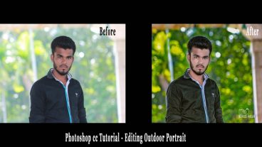 কিভাবে ফটোশপ দিয়ে Outdoor Portrait Editing করবেন।