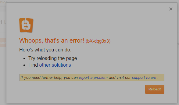 Please Help Me about (Whoops, that’s an error! (bX-dqg0x3) in ‘edit html’