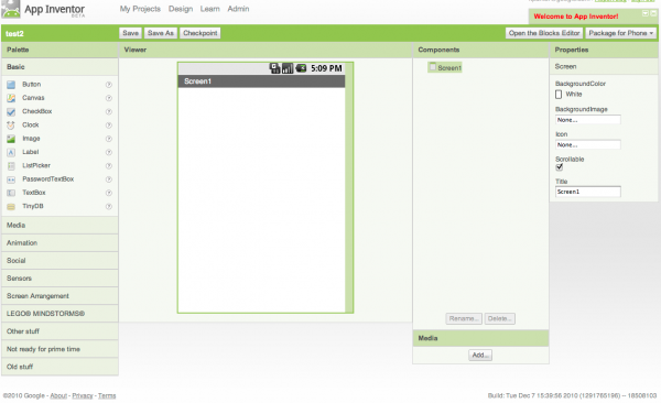 প্রোগ্রামিং জ্ঞান ছাড়াই এন্ড্রয়েড অ্যাপ্লিকেশান, আপনিও পারবেন [পর্ব-০৪] :: ‘অ্যাপ ইনভেন্টর’ ব্যাবহার শুরু করুন