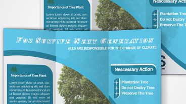 গ্রাফিক্স ট্যালেন্ট [পর্ব-১৩] :: একটি অসাধারণ  Trifold Brochure Design By অডোবি ইলাস্ট্রেটর