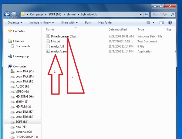 আপনার 2gb মেমোরি কার্ড কে 4gb তে রুপান্তর করুন এখনি,১০০% working