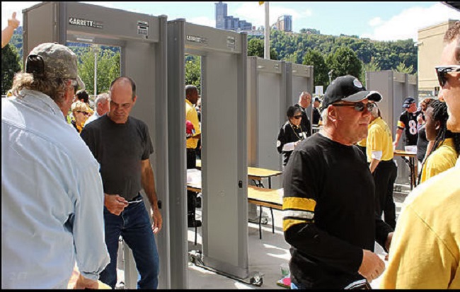 ওয়াক থ্রো মেটাল ডিটেক্টর