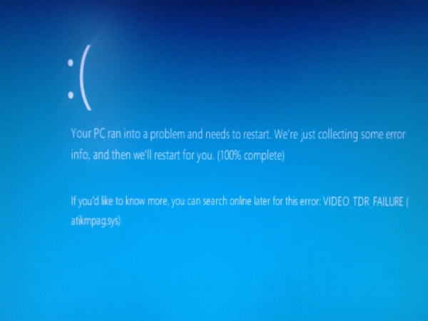 পিসিতে VIDEO_TDR_FAILURE (ATIKMPAG.SYS) সমস্যা পাচ্ছি । কেউ সাহায্য করলে উপকৃত হতাম