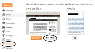 ব্লগারের নতুন টেমপ্লেট এডিটর নিয়ে যারা সমস্যায় আছেন তাদের জন্য সমাধান।