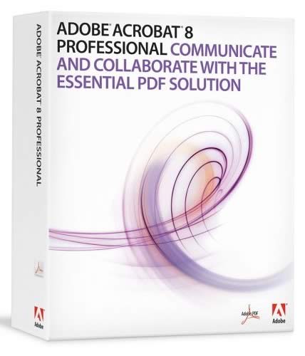 এডোবি এক্রোবেট প্রফেশনাল ৮ (২৫৪মেগাবাইট)