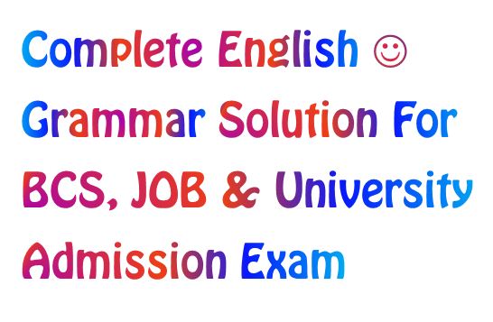 BCS, Job & University Exam