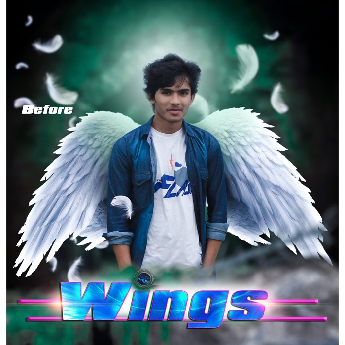 কিভাবে পড়ির ডানা লাগাবেন নিজের ফটোতে। (ফটোশপ সি সি দিয়ে)