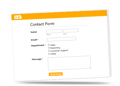 HTML ওয়েব সাইট এর জন্য কনটাক্ট ফরম