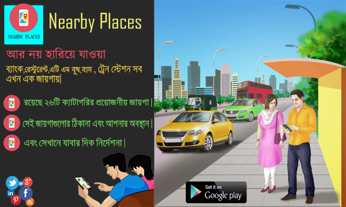 আর নয় হারিয়ে যাওয়া : এন্ড্রোয়েড অ্যাপ