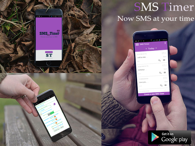 এখন এসএমএস করুন ইচ্ছে মত সময়ে:এন্ড্রোয়েড অ্যাপ