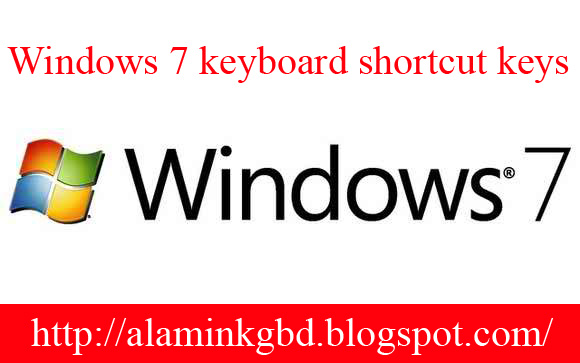 Windows 7 keyboard shortcut keys 2016 (FULL LIST) | একজন Windows 7 ব্যবহারকারী হিসেবে যা না জানলেই নই!