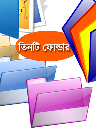 একই নামে একই স্থানে এক নামে তিনটি ফোল্ডার (মজার টিউন )
