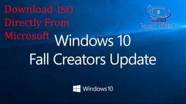 ডাউনলোড করে নিন জানালা ১০ এর লেটেস্ট ভার্সন Fall Creators Update এর ISO সরাসরি মাইক্রোসফট থেকে।
