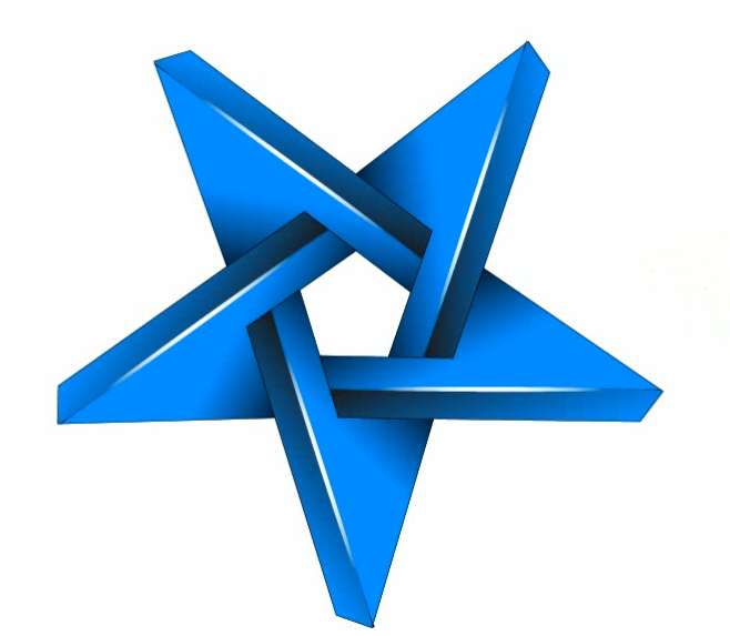 আসুন ইলাষ্ট্রেটরে তৈরী করি ইমপসিবল থ্রিডি ষ্টার, যে কেউ পারবেন।