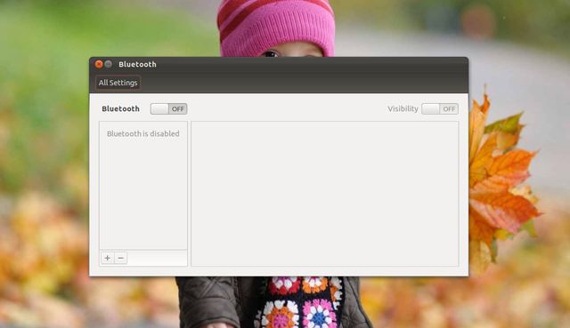 উবুন্তু ১১.১০ ল্যাপটপে Bluetooth Disable দেখাচ্ছে।