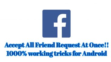 ফেসবুকে যেভাবে সব ফ্রেন্ড রিকোয়েস্ট একসাথে একসেপ্ট করবেন