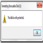সাহায্য চাই…পেন্ড্রাইভ “write protected” Show করছে,ফরম্যাট হয়না!!