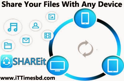 Download SHAREit for PC! ফাইল শেয়ার করুন স্মর্টফোনের মতোই [মাত্র ৯ MB]