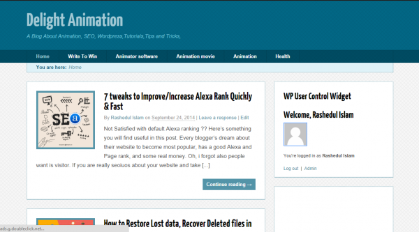 আপনার ওয়েবসাইট এর জন্য নিয়ে নিন একটা অসাধারণ ফ্রী থিমস !!! ( প্রিমিয়াম লুক)