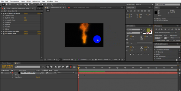 আফটার ইফেক্টস টিউটোরিয়াল [পর্ব-০১] :: রিয়েলিস্টিক ফায়ার এবং স্মোক