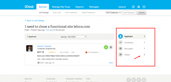যে সকল কারনে আপনি ওডেস্ক জব আপ্লিকেশনে হাইড লিস্ট এ পড়তে পারেন