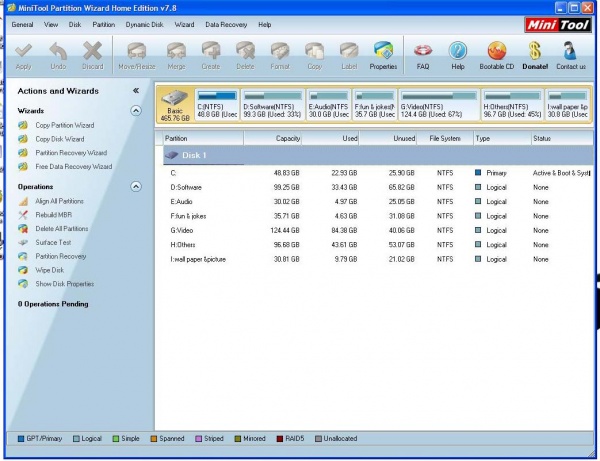 নিজেই করুন ড্রাইভ পার্টিশন, এবং ড্রাইভের সাইজ বাড়ান ও কমান কোন প্রকার ডাটা না হারিয়ে। (মেগা টিউন)