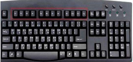 কীবোর্ডের F1 থেকে F12 পর্যন্ত কী গুলোর কাজের বিবরণ জেনে নিন।