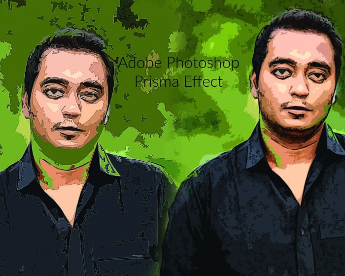 আজকে দেখাব কিভাবে ফটশোপ ব্যবহার করে Prisma এফেক্ট দেবেন আপনার ছবিতে