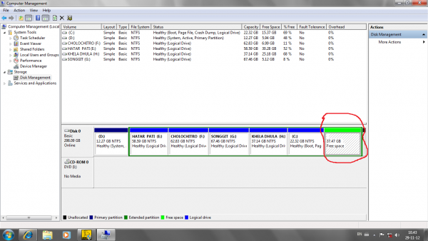 hdd partition recover korte help korun