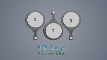 ফটোশপে 3D Infogrpahic Logo Design colorful  করুন খুব সহজ পদ্ধতিতে