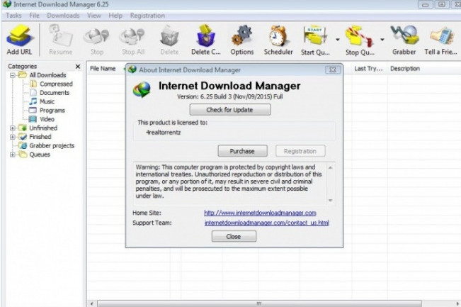 ডাউনলোড করে নিন IDM V6.25 build 3 ভার্সন এবং সাথে Activator আর আজীবন ফ্রী ব্যবহার করুন ডাউনলোড করে নিন IDM V6.25 build 3 ভার্সন এবং সাথে Activator আর আজীবন ফ্রী ব্যবহার করুন