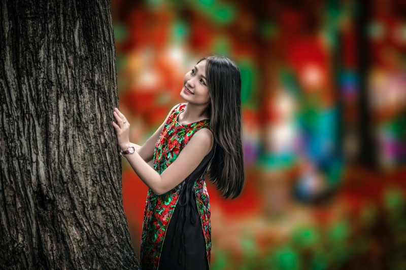 ফটোশপ টিউটোরিয়ালঃ Photoshop CC Tutorial -Outdoor Portrait Color Effect Tutorial