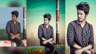 ফটোশপ টিউটোরিয়ালঃ How to change background in photoshop cc by khadimul creation | photoshop editing tutorial  [ভিডিওসহ]