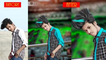 ফটোশপ টিউটোরিয়ালঃ ফটোশপের মাধ্যমে কিভাবে হেয়ার স্টাইল এবং হেয়ার কালার চেঞ্জ করতে হয়