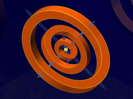 big circles optical illusions