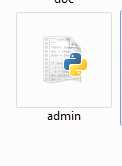 চলুন admin.py file তৈরি করি Notpade দিয়ে (100000000000%) Manually.