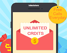 WhatsCall দিয়ে (ফ্রি) কথা বলুন প্রিথিবীর যেকোন নাম্বারে। সাথে আনলিমিটেড ক্রেডিট নেওয়ার ট্রিক্স সহ।