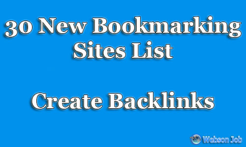 SEO | সোশ্যাল বুকমার্কিং | এমন সব তথ্য যা আগে কারো জানা হয় নি | সাথে ৩০ টি সম্পূর্ন নতুন ডু-ফলো বুকমার্কিং সাইটের লিস্ট